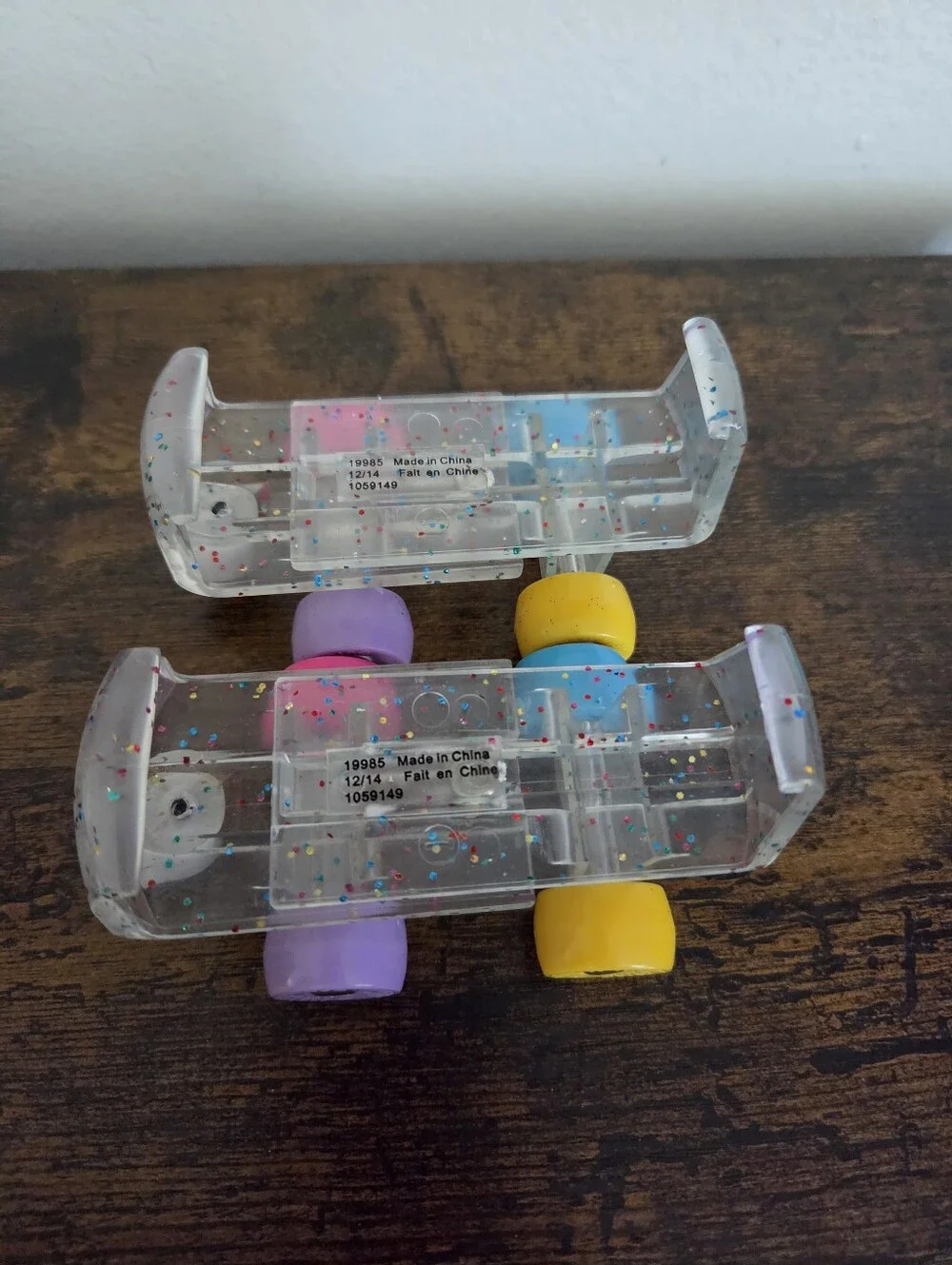 Build A Bear Rainbow Glitter Roller Skates